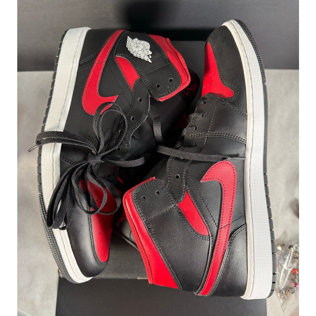 Nike Air Jordan 1 Mid Bred Twist Dq8426-067 Men’s Size 14 Nib